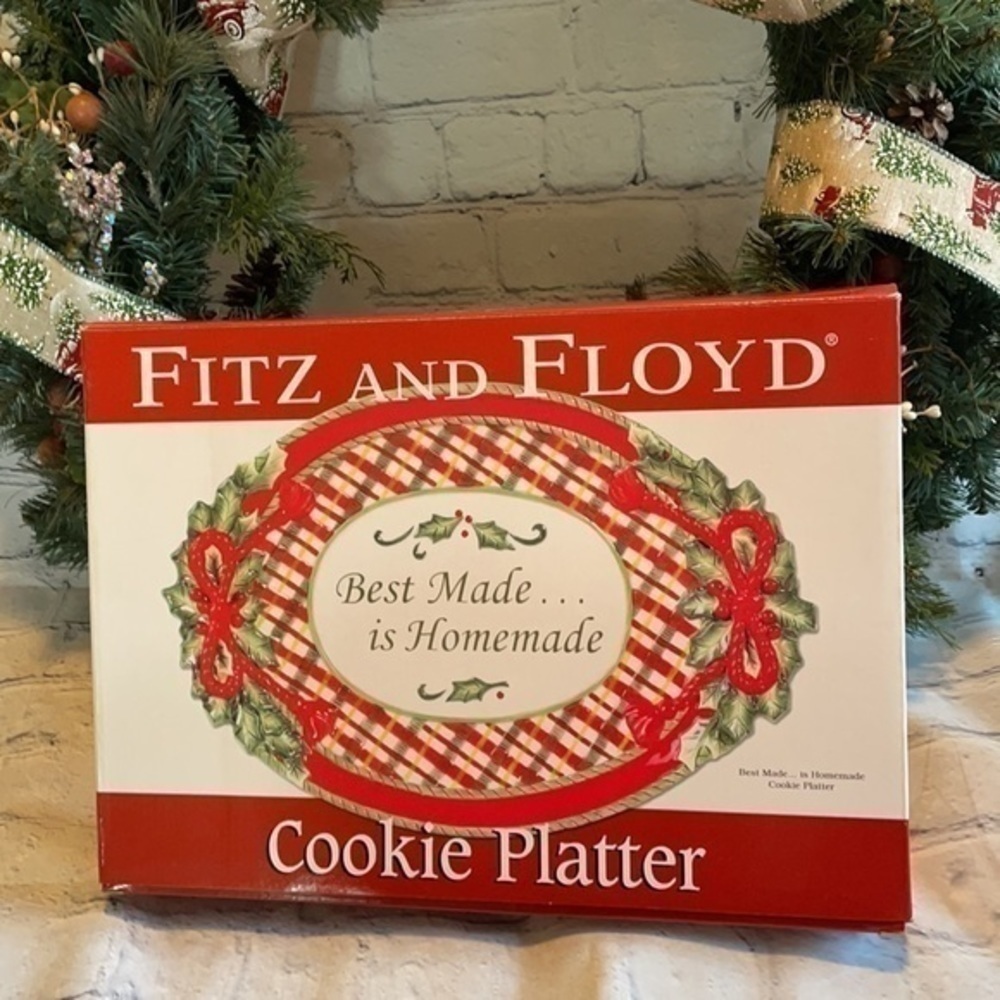 Fitz and Floyd Cookie Platter - Picture 6 of 6